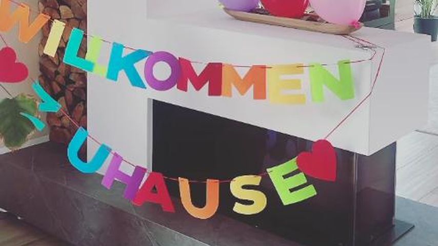 Chethrin Schulzes "Willkommen Zuhause"-Girlande