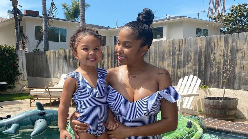 Cheyenne Floyd und ihre Tochter Ryder im April 2020