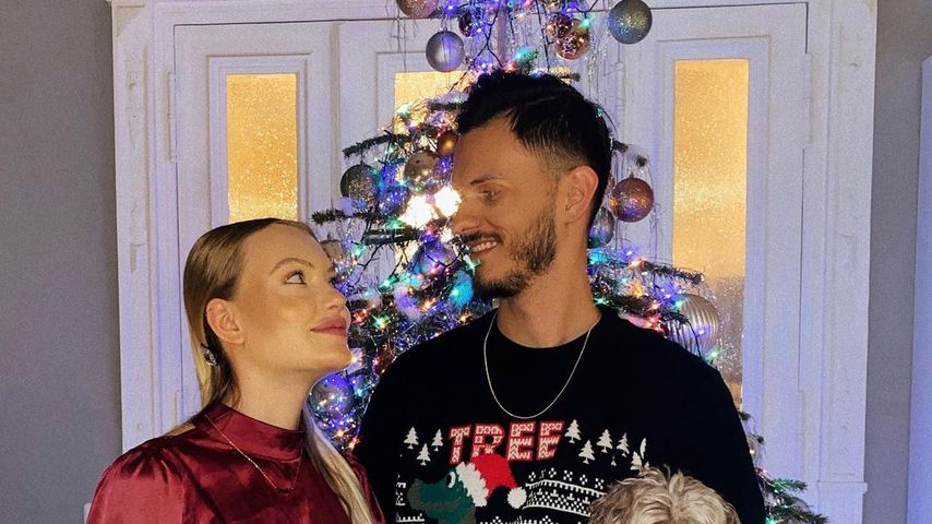 Cheyenne Ochsenknecht mit ihrem Freund Nino, Weihnachten 2020