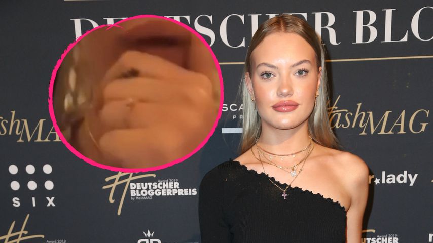 Verdächtiger Klunker: Cheyenne Ochsenknecht etwa verlobt?