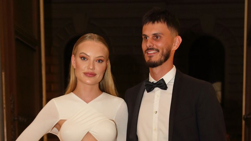 Cheyenne Ochsenknecht mit ihrem Mann Nino Sifkovits, September 2022