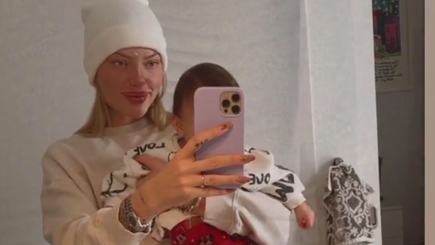 Cheyenne Ochsenknecht und ihre Tochter Mavie