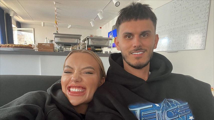 Cheyenne Ochsenknecht mit ihrem Verlobten Nino