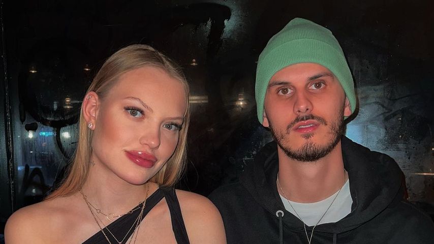 Cheyenne Ochsenknecht mit ihrem Mann Nino Sifkovits, März 2023