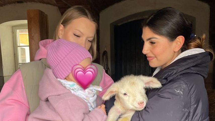 Cheyenne Ochsenknecht und Yeliz Koc mit ihrer Tochter Snow