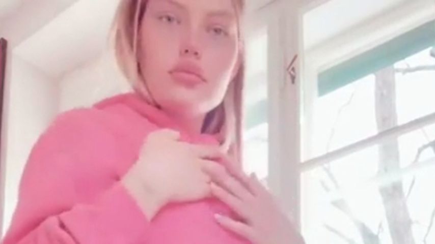 Model Cheyenne Ochsenknecht nach der Geburt ihrer Tochter