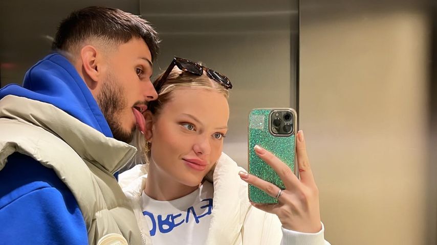 Cheyenne Ochsenknecht mit ihrem Verlobten Nino Sifkovits