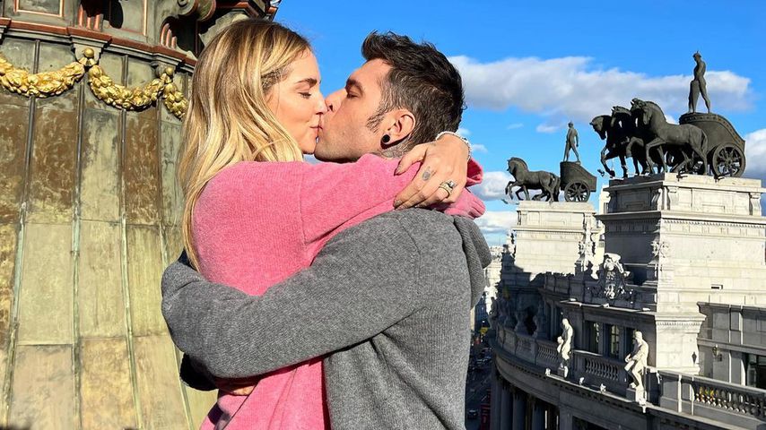 Chiara Ferragni mit ihrem Ehemann Fedez