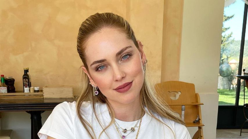 Chiara Ferragni mit einem ihrer Kids