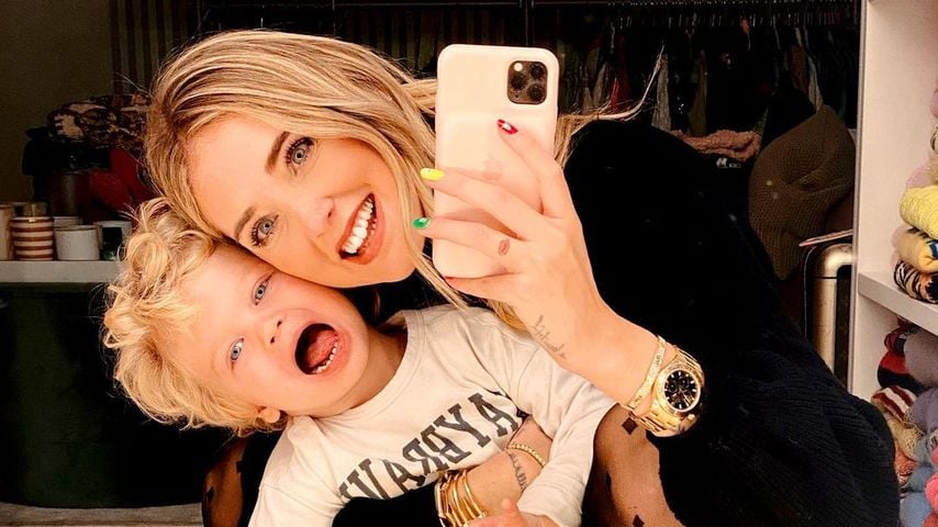 Chiarra Ferragni und Sohn Leone