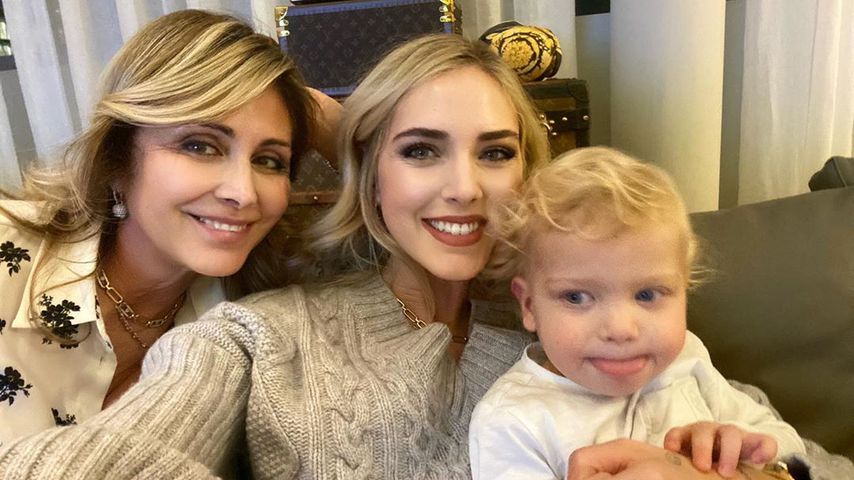 Drei Generationen Ferragnis: Chiara teilt süßes Familienfoto