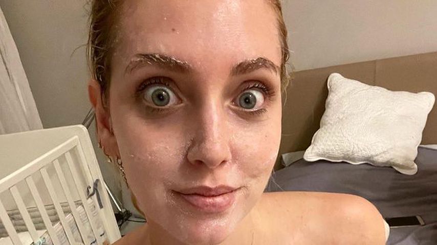 Chiara Ferragni beim Abpumpen