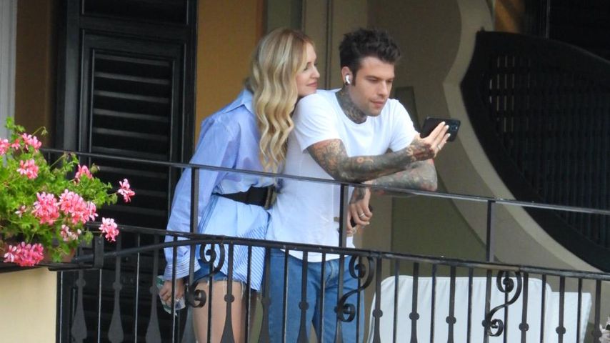Chiara Ferragni und Fedez im Juni 2021 in Portofino