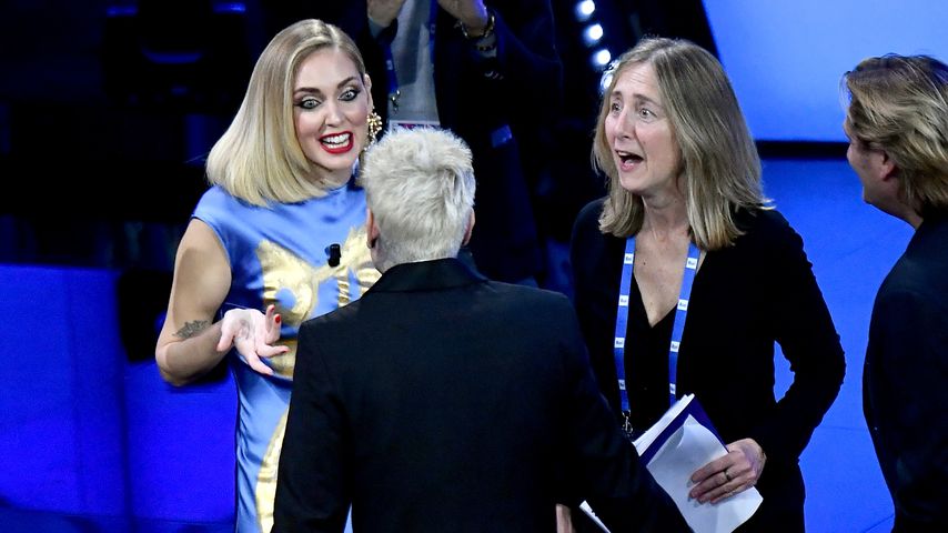 Chiara Ferragni und Fedez beim Festival di Sanremo