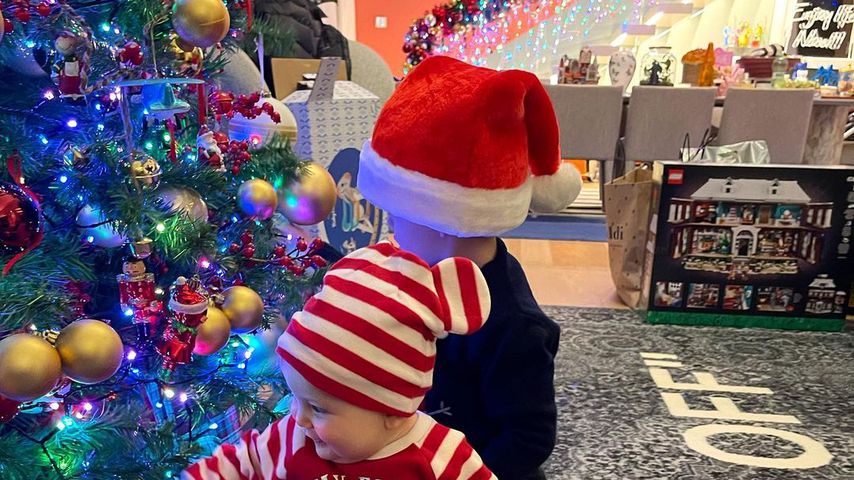 Chiara Ferragnis Kinder im Dezember 2021