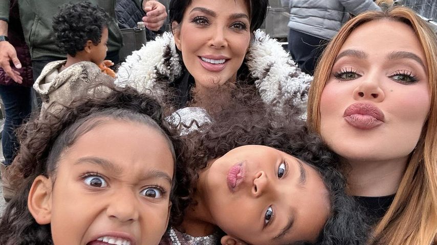 Chicago West, True Thompson, Khloé Kardashian und Kris Jenner, im Mai 2024
