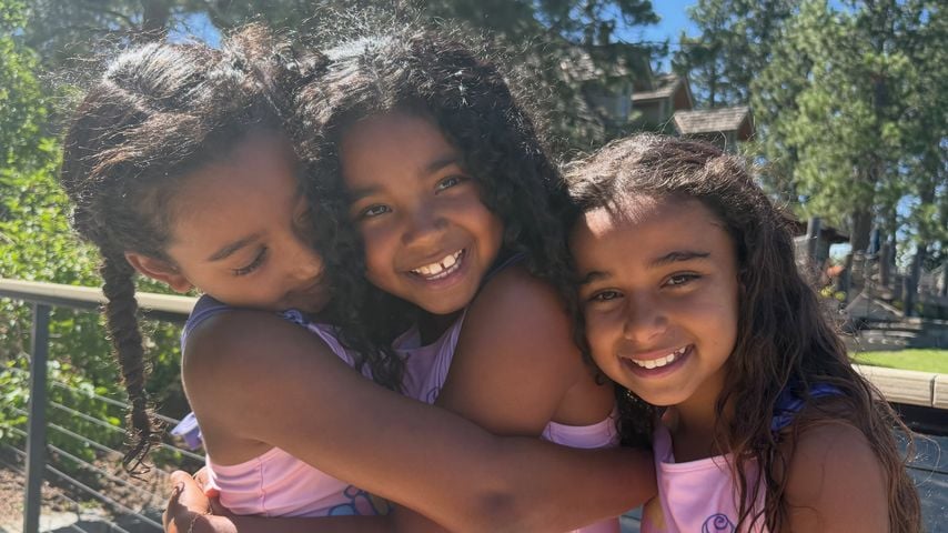 Chicago West, True Thompson und Dream Kardashian, Juli 2026