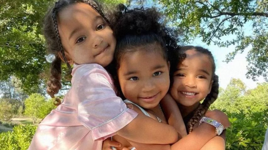 Chicago West, True Thompson und Dream Kardashian