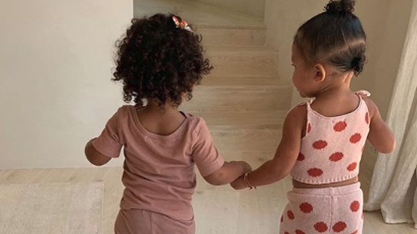 Chicago West und Stormi Webster