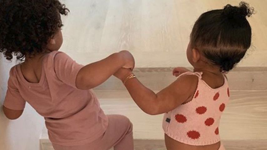 Chicago West und Stormi Webster