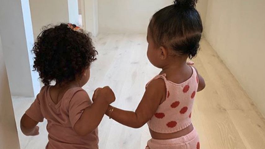 Chicago West und Stormi Webster