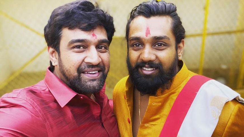 Chiranjeevi Sarja und sein Bruder Dhruva