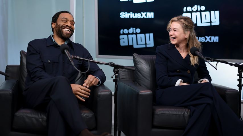 Chiwetel Ejiofor and Renée Zellweger bei SiriusXM in New York