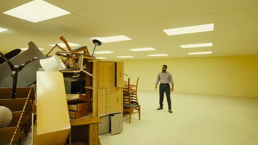 Chiwetel Ejiofor in einer Szene aus A24s "Backrooms" (2026)
