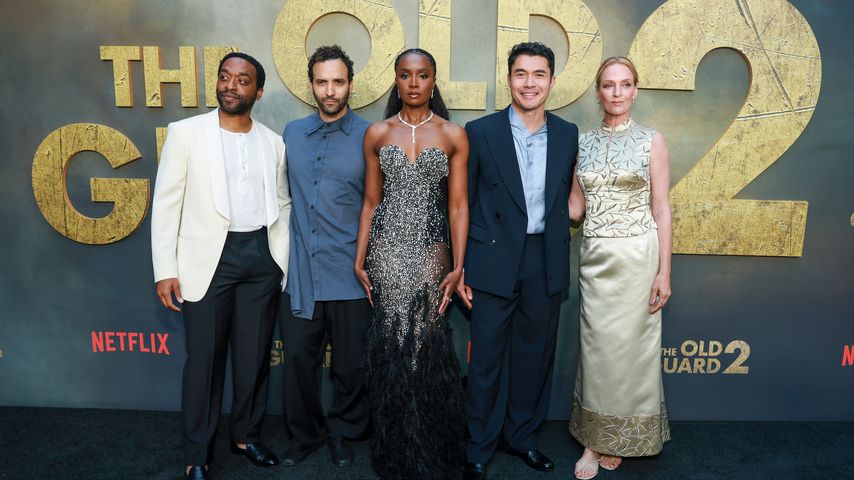 Chiwetel Ejiofor, Marwan Kenzari, KiKi Layne, Henry Golding und Uma Thurman von "The Old Guard 2"