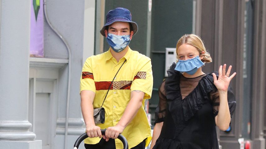Chloë Sevigny und Sinisa Mačković mit ihrem Sohn