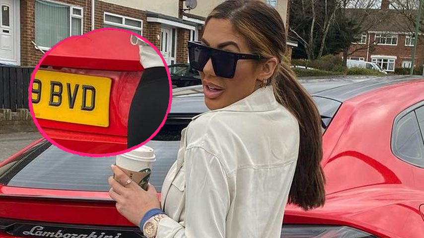 Vor Luxuskarre: Peinlicher Photoshop-Fail bei Chloe Ferry?