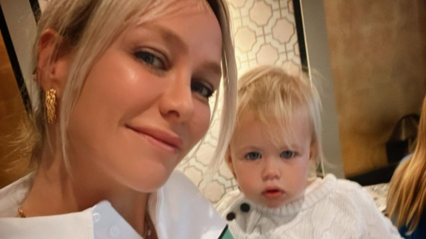 Chloe Madeley muss mit Tochter Bodhi (1) ins Krankenhaus