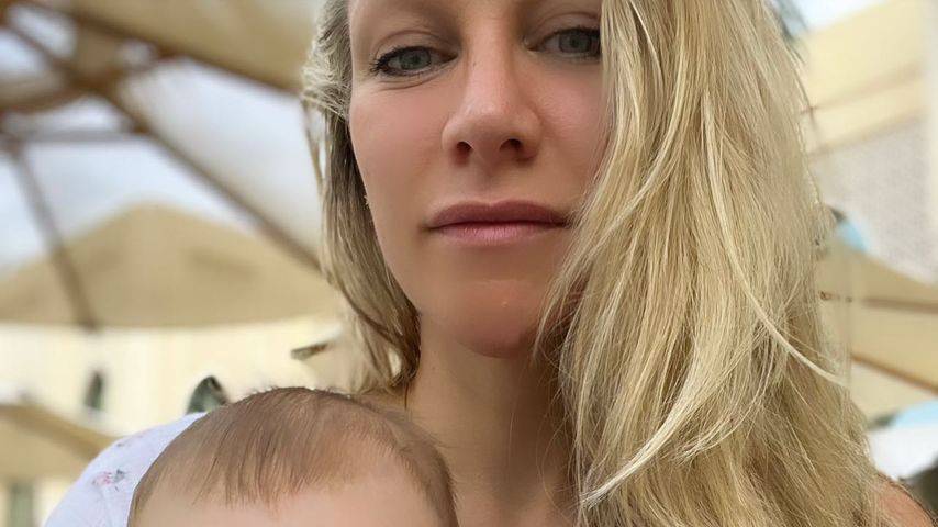 Chloe Madeley und ihre Tochter, 2022