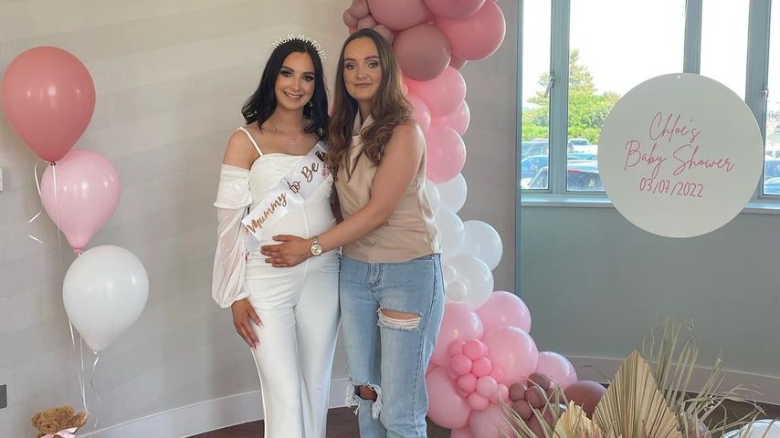 Chloe Radford und ihre Schwester Millie, Juli 2022