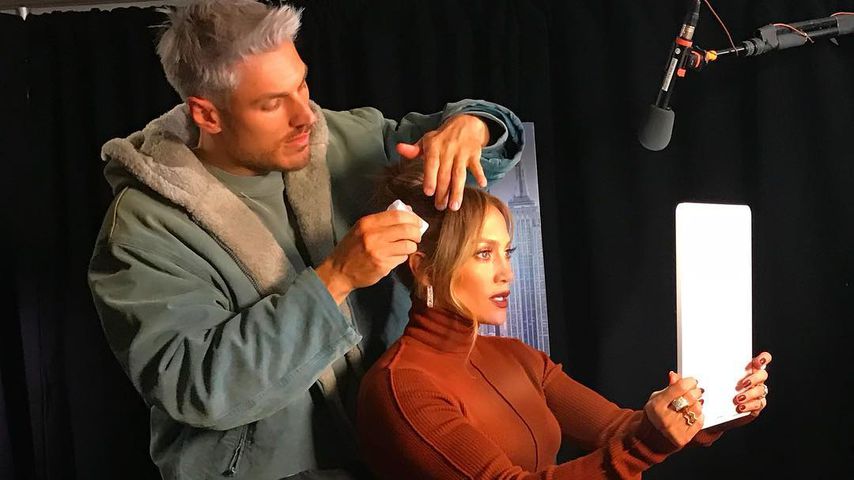 Chris Appleton und Jennifer Lopez, Oktober 2018