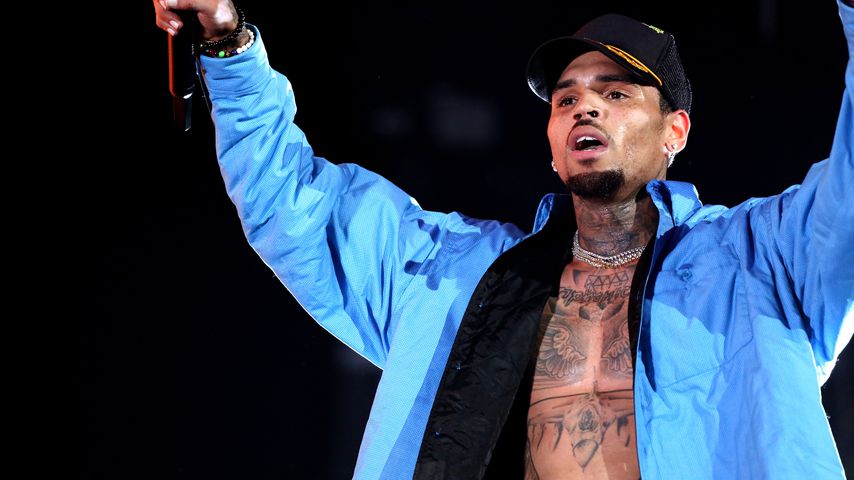 Chris Brown auf der Bühne