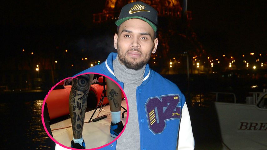 Ewige Liebe: Chris Brown lässt sich Aekos Namen stechen