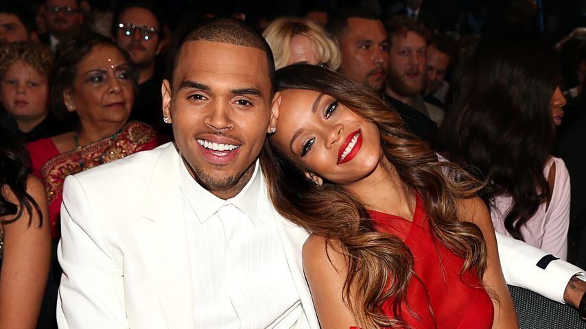 Chris Brown und Rihanna bei den Grammys 2013