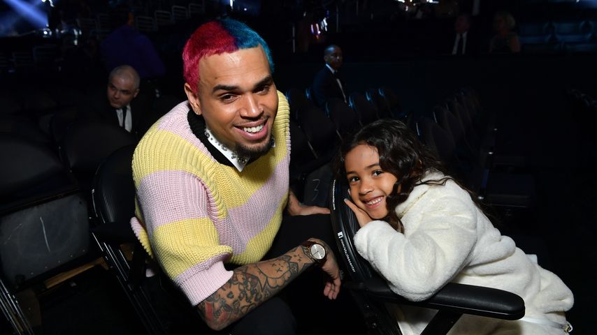Chris Brown und seine Tochter Royalty im Januar 2020 in Los Angeles