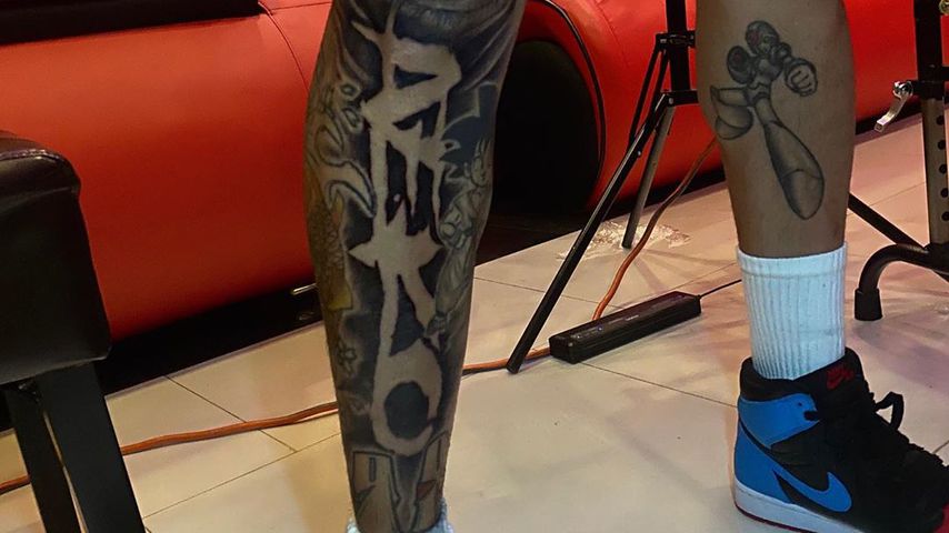 Chris Browns Tattoo für seinen Sohn, 2020