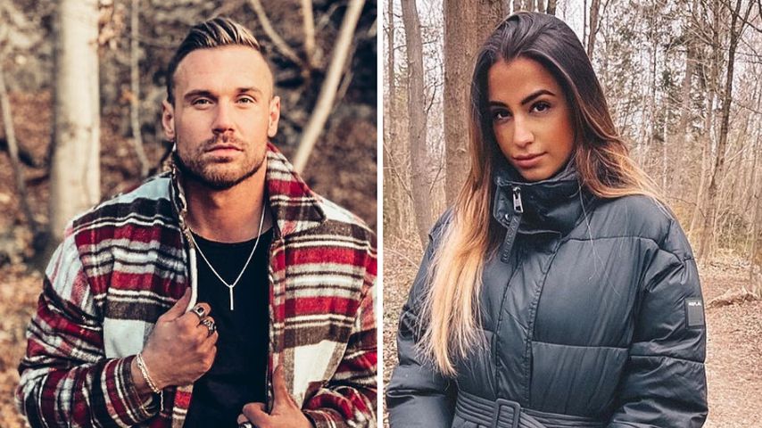 Bei "Kampf der Realitystars": Chris Broy streichelt Jenefer