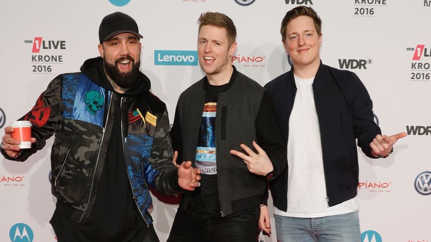 Chris, C-Bas und Phil von Bullshit TV bei der 1Live Krone 2016