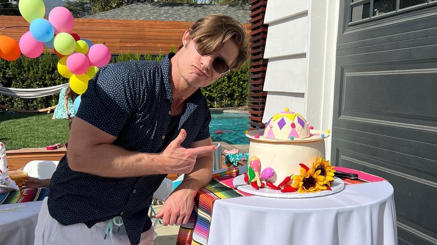 Chris Carmack bei der Babyparty für sein zweites Kind