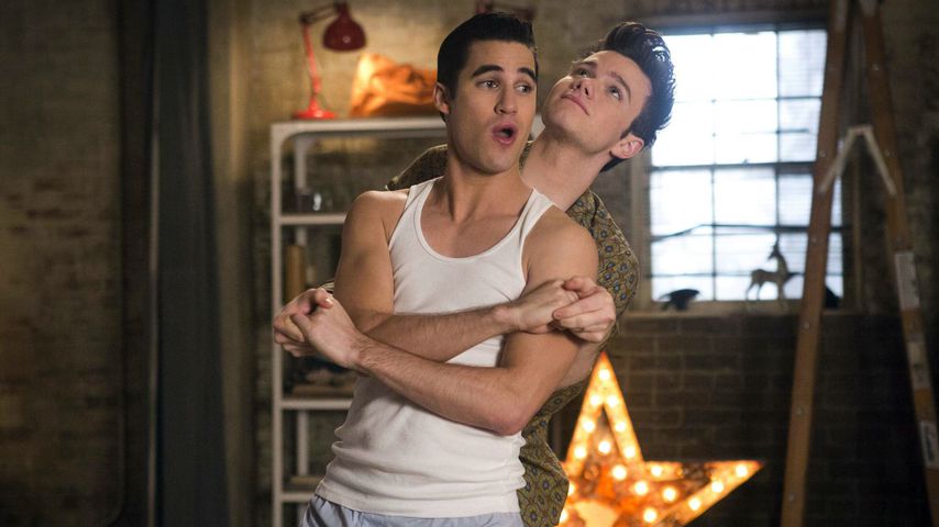Chris Colfer und Darren Criss in "Glee"