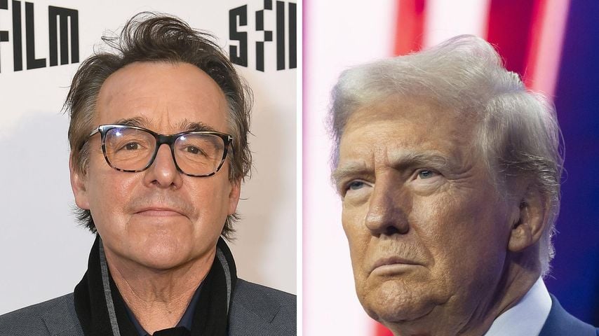 Collage: Chris Columbus und Donald Trump