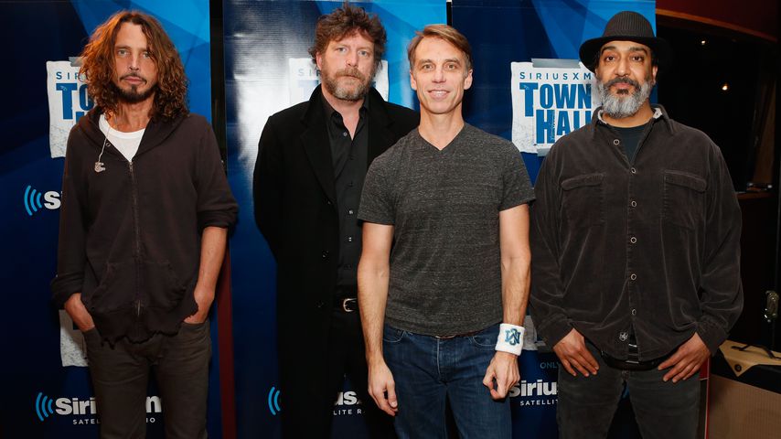 Chris Cornell, Ben Shepherd, Matt Cameron und Kim Thayil von Soundgarden, 2012