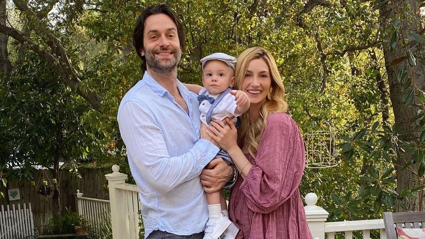 Chris D'Elia und Kristin Taylor mit ihrem Sohn