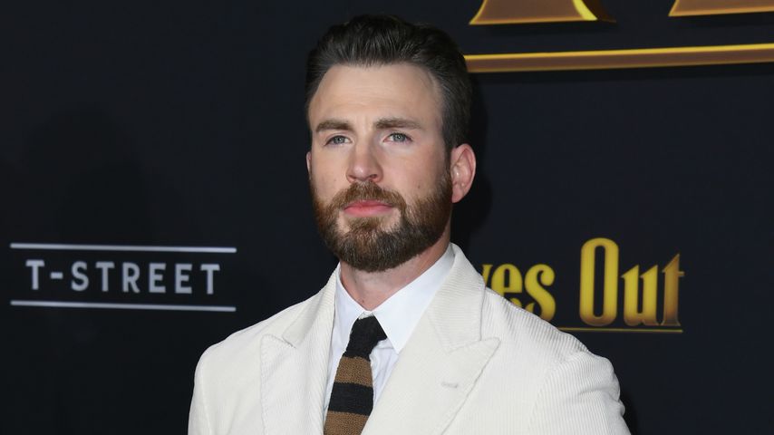 Chris Evans bei der Premiere von "Knives Out"