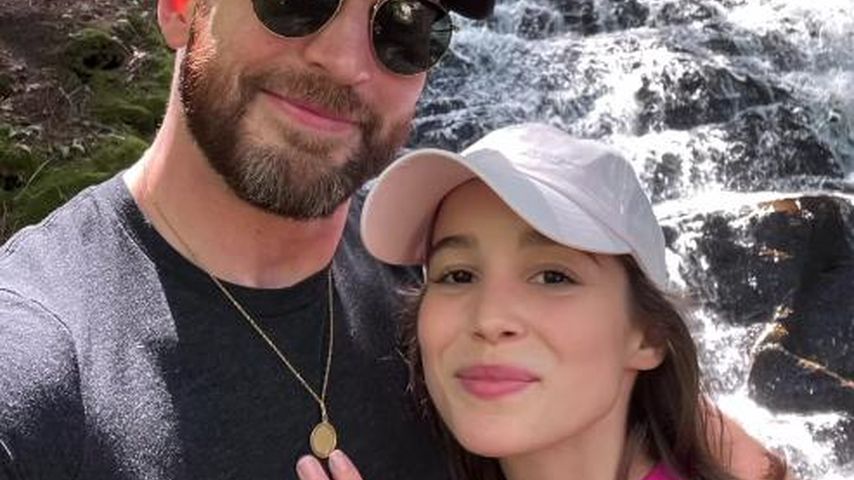 Chris Evans und Alba Baptista