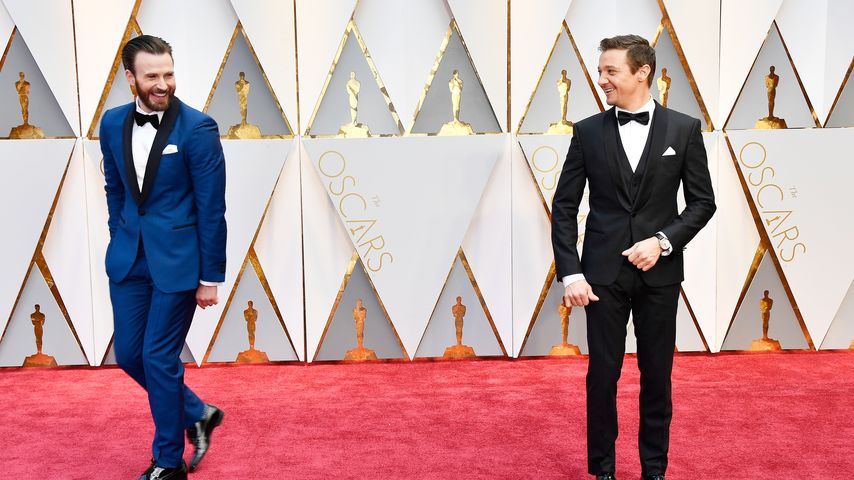Chris Evans und Jeremy Renner bei den Oscars 2017